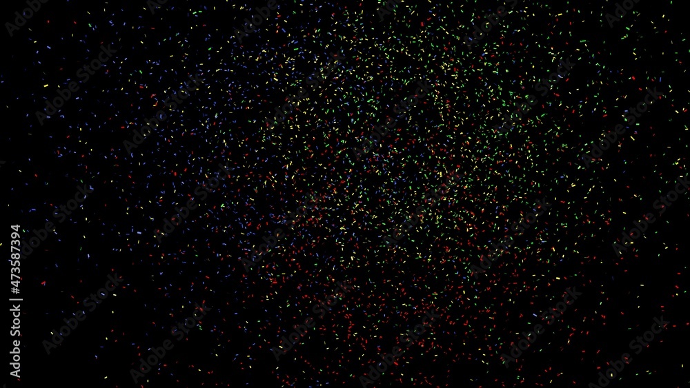 falling flakes
