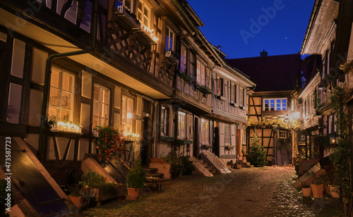 Engelsgasse in Gengenbach im Schwarzwald photo