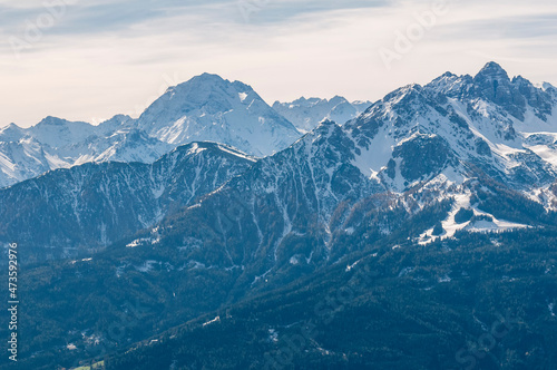 Austrian Alps near Innsbruck, Tyrol, Austria on October 18, 2012. © Cacio Murilo