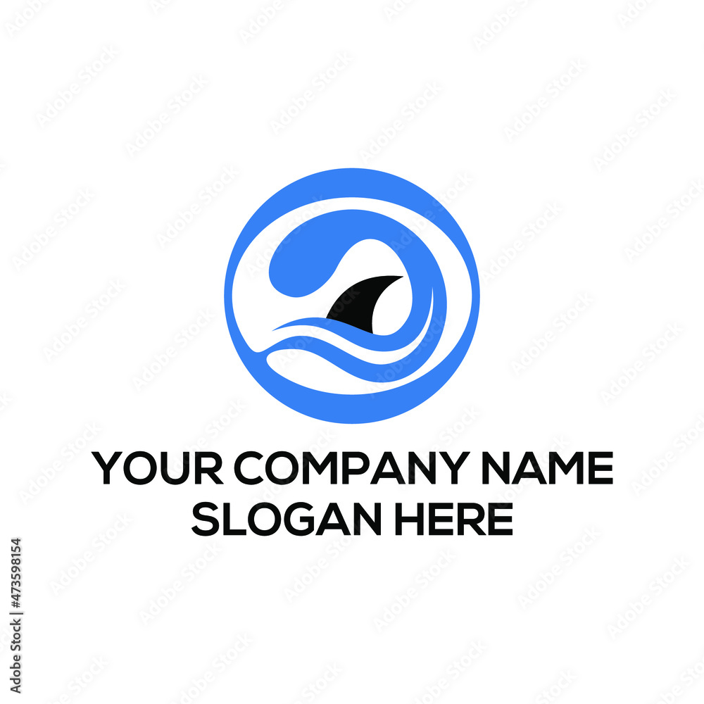circle wave icon abstract logo design circle wave icon abstract logo design