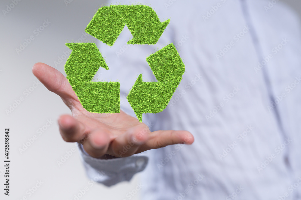 Ecological design Recycle Reuse Reduce concept Ecological design Recycle Reuse Reduce concept