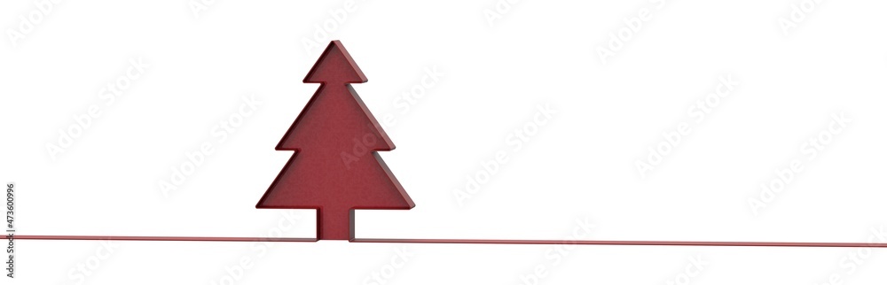 merry christmas card modern 3d minimal tree merry christmas card modern 3d minimal tree