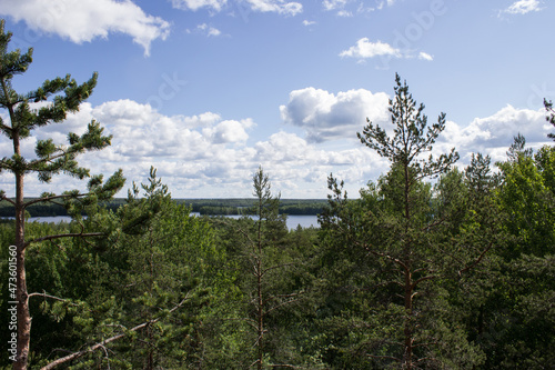 Picturesque nature of Karelia, Russia