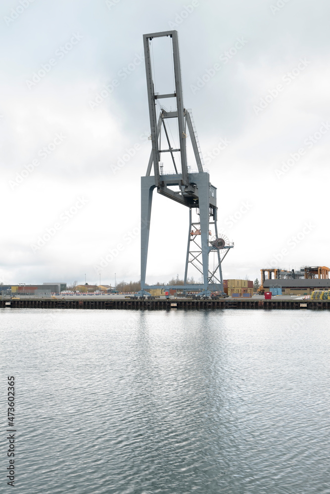 Obraz premium Cargo crane