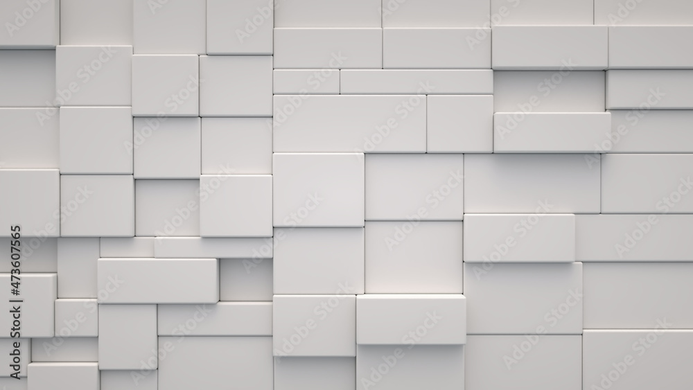 Abstract background from random cube blocks Abstract background from random cube blocks
