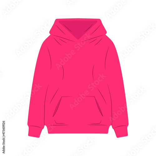 Winter clothes, accessories set. Warm clothes collection. Jackets, hats and scarves, etc. Colorful illustration.