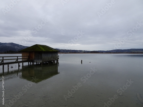 Old Pier On A Lake © Madema