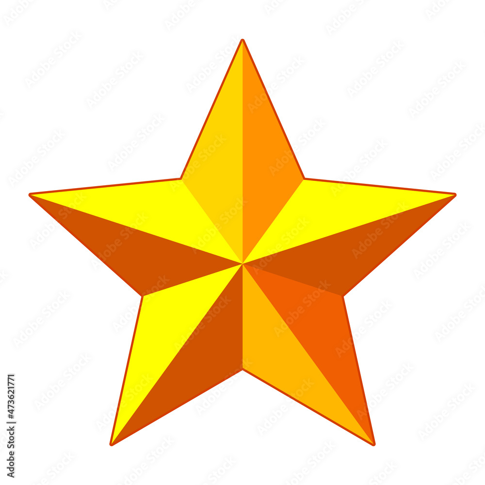Five pointed star