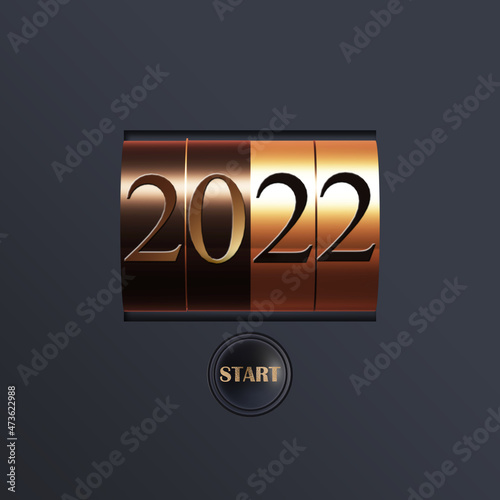 2022 New Year counter