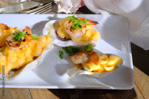 Fancy Shrimp Mac and Cheese photo