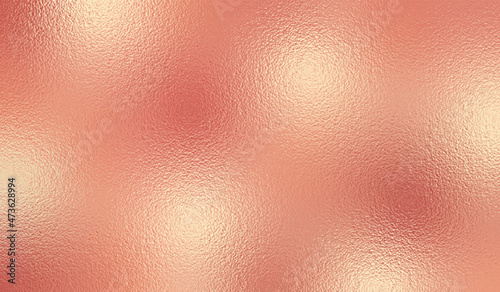 Abstract background on Calming Coral color. Trendy color of the year 2022. Swatch background сoloring in trend color. Metallic effect texture foil. Design glitter for prints. Vector illustration