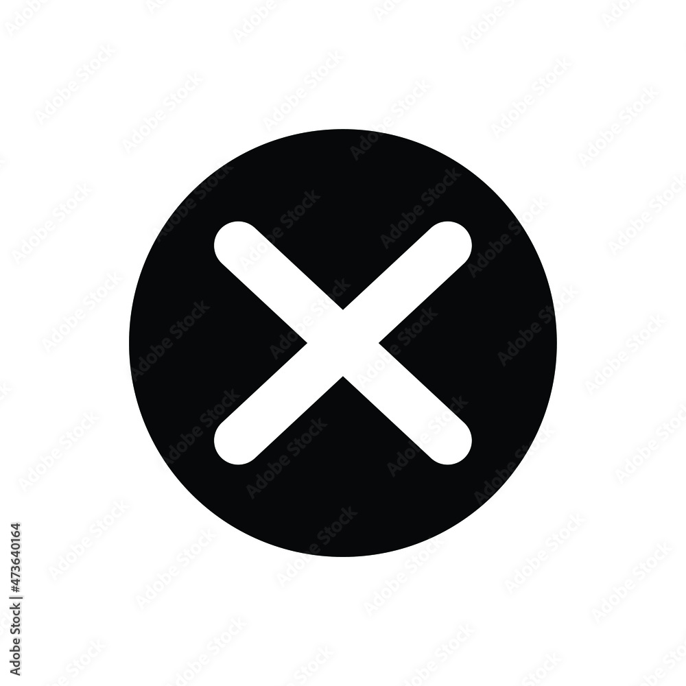 button with a cross button with a cross