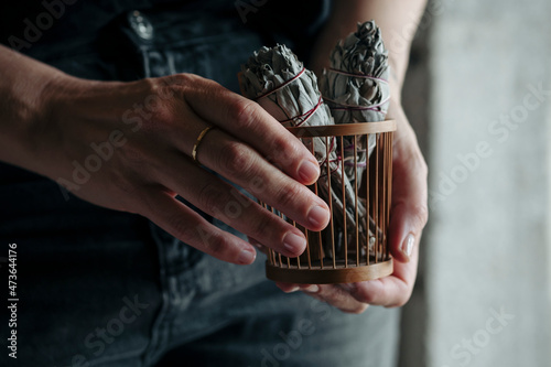 Palo santo and white sage