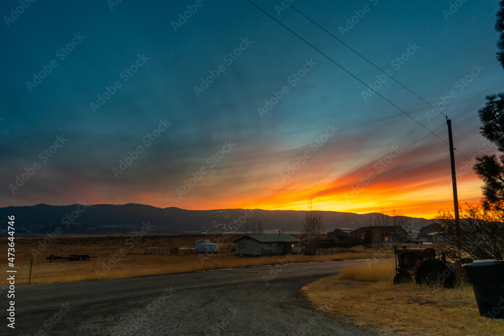 Idaho sunset