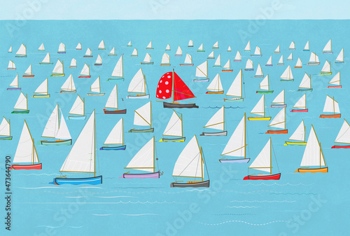 Dare to be different / Catboats photo