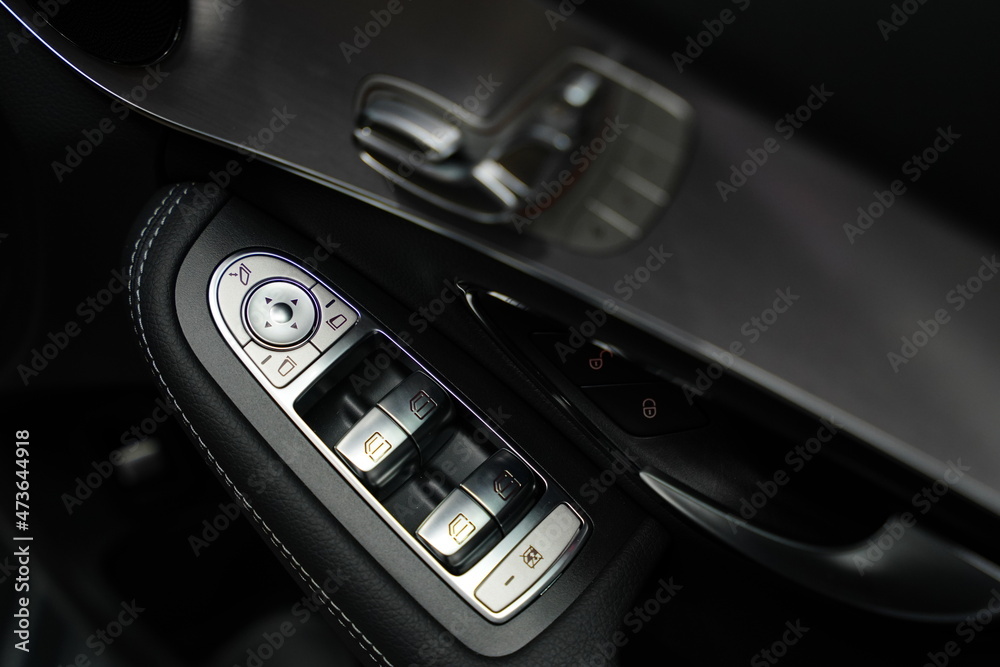 Car's interior design and details