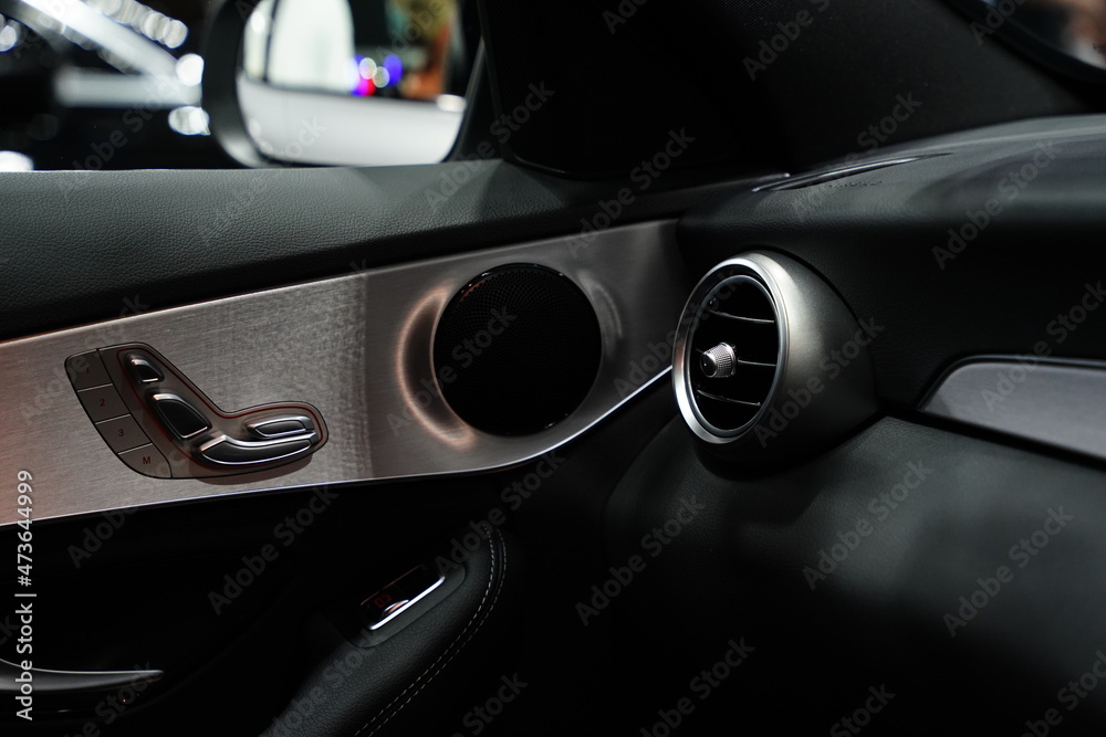 Car's interior design and details Car's interior design and details