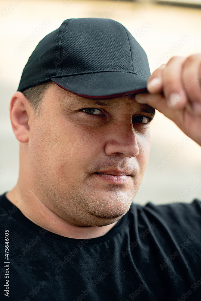 Portrait of a white man Portrait of a white man