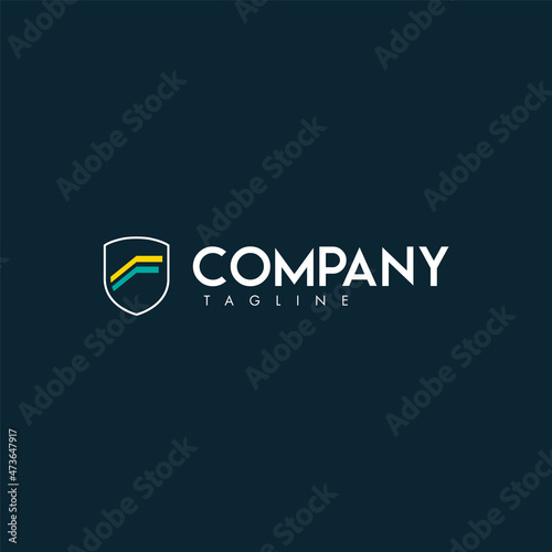 Logo template for company. photo