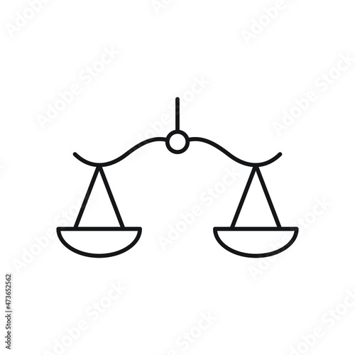 Libra zodiac icon design vector illustration
