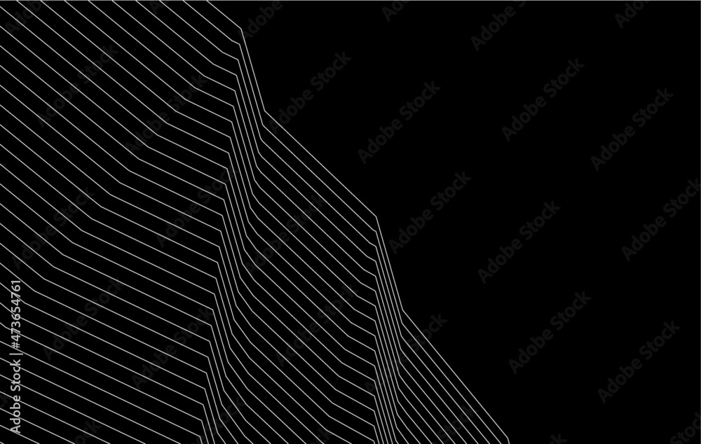 abstract architecture design vector illustration