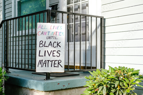 All Lives Can't Matter Until Black Lives Matter photo