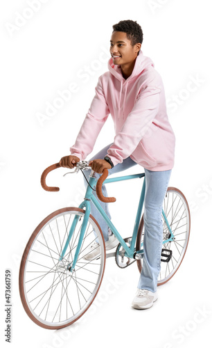 African-American teenage bo...