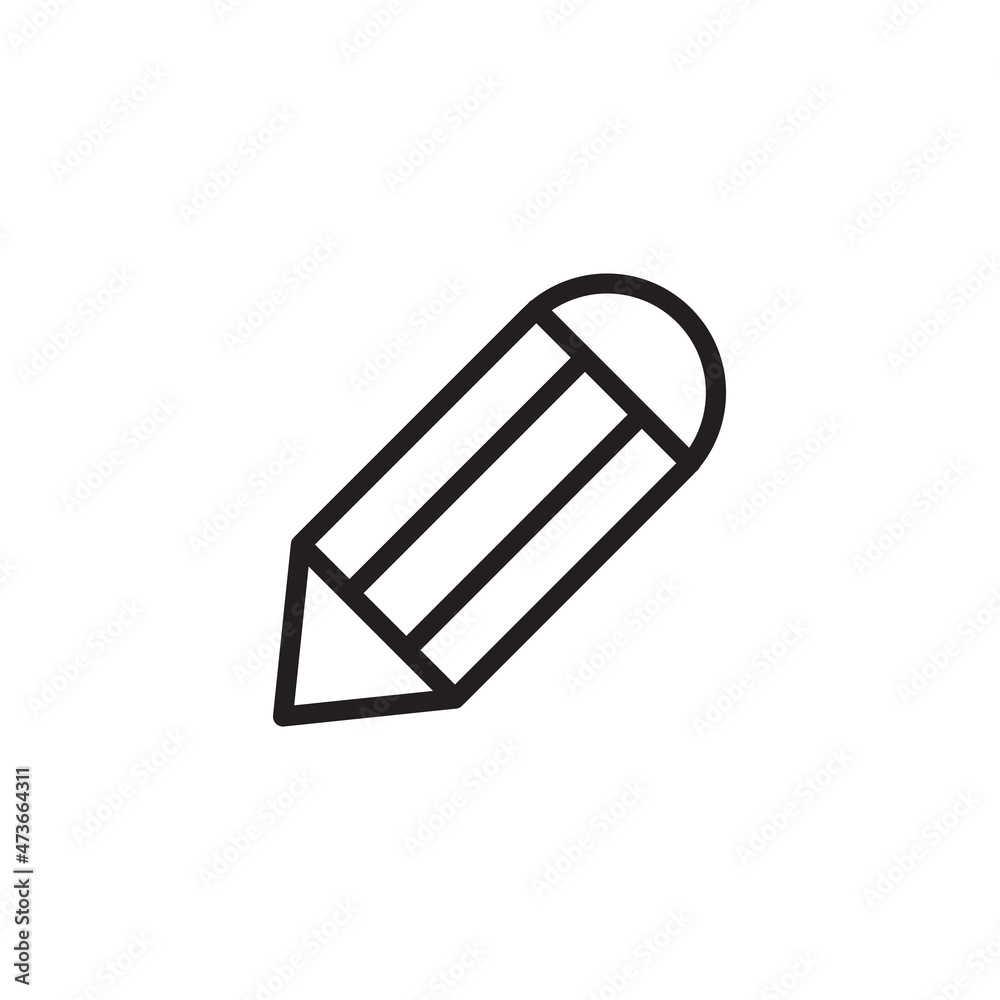pencil icon vector design templates