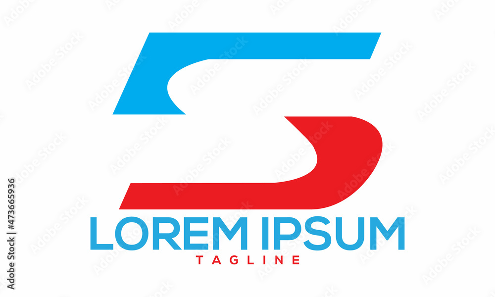 Unique letter logo Modern and minimalist vector and abstract logo Unique letter logo Modern and minimalist vector and abstract logo