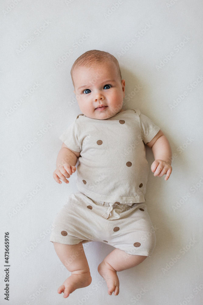 Sweet Three-Month-Old Baby Girl Sweet Three-Month-Old Baby Girl