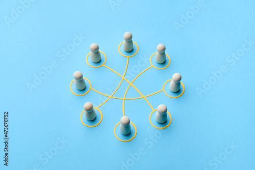 Business communication concept design