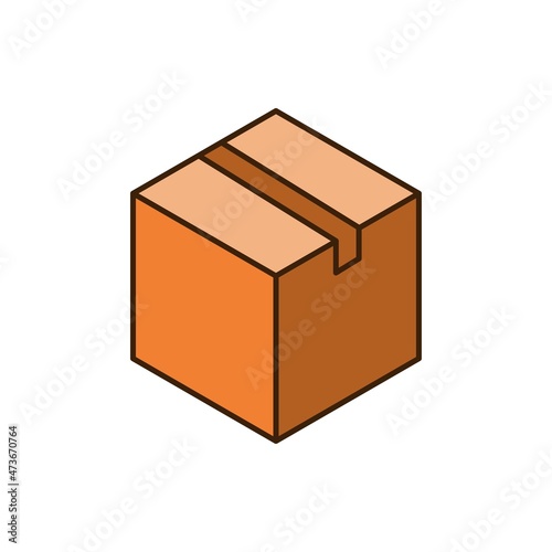 Box icon vector design templates on white background