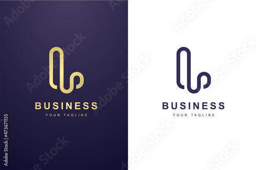 Initial Letter L Logo For Business or Media Company.
