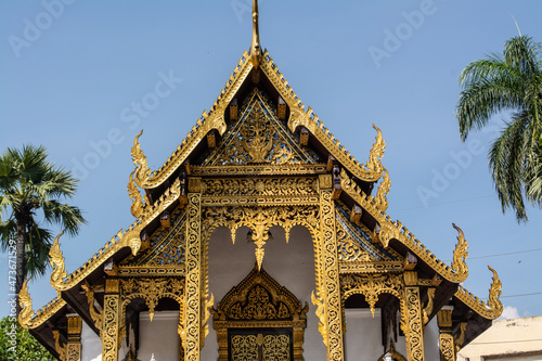 Within Wat Phra That Si Chom Thong is a Buddhist temple in Chiang Mai province northern of Thailand.