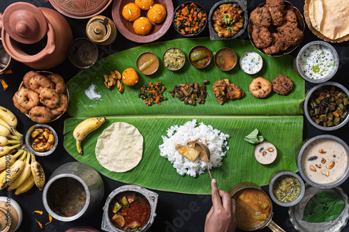 Authentic South Indian full meals
