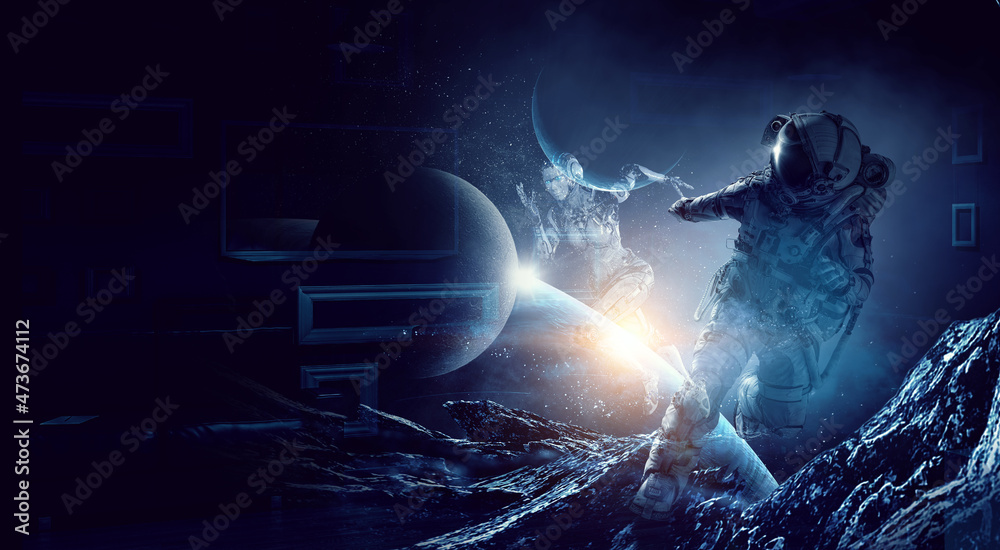 Astronaut on the other planet Astronaut on the other planet