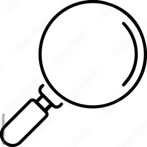 magnifying glass icon. magnifying sign. magnification icon design. representing search. magnifying sign. Search icon design 