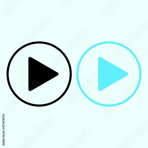 Free Download play button icon - GFXLoad