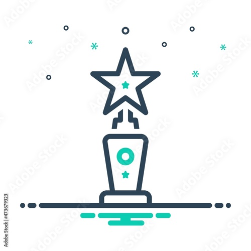 Mix icon for prize guerdon