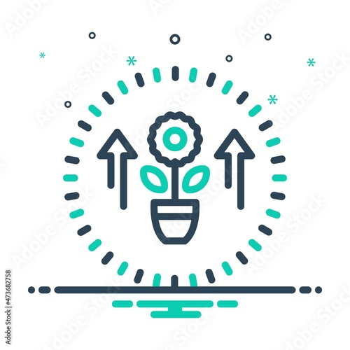 Mix icon for enhancing