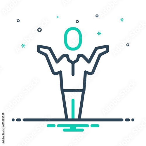 Mix icon for knowing