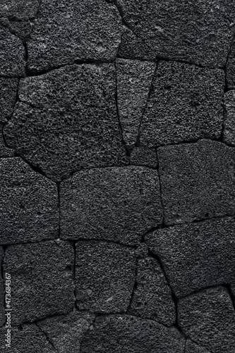 Rough surface of stone surface