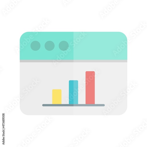 profits Flat Light Vector Icon Design