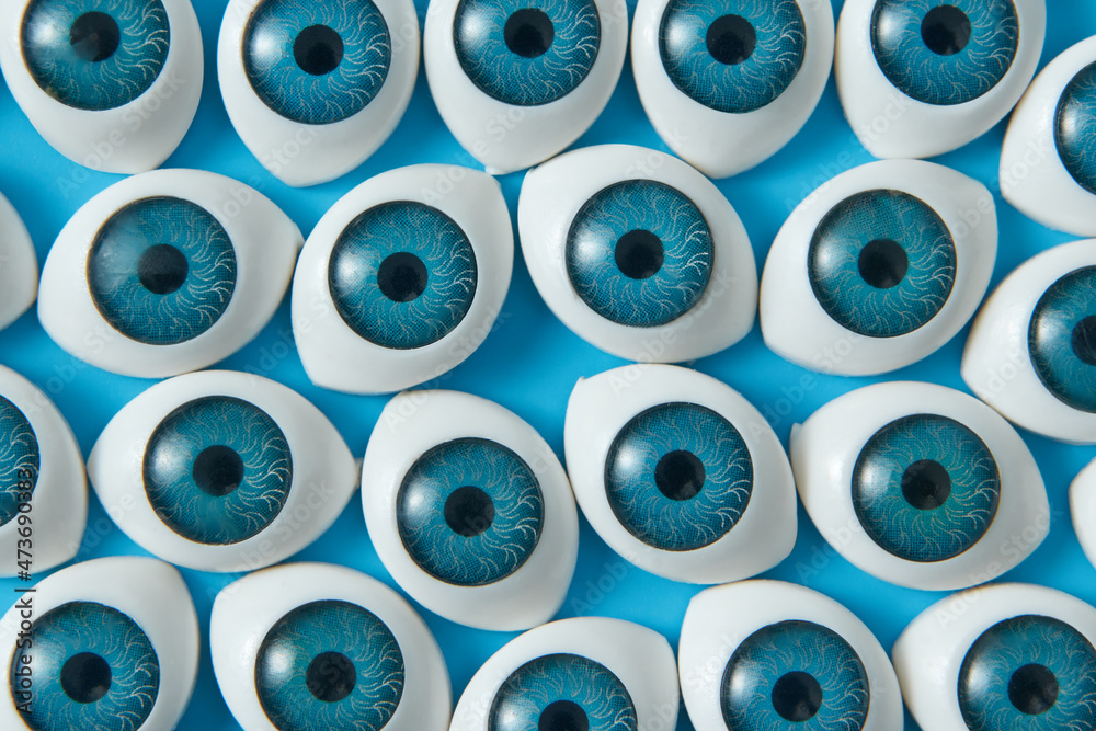 Closeup of eyeballs Closeup of eyeballs
