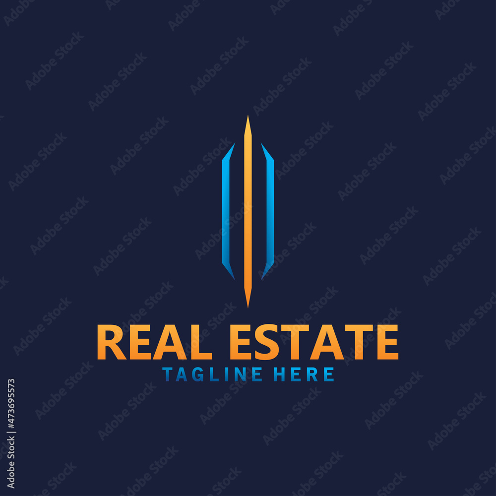 property skyscraper logo real estate icon property skyscraper logo real estate icon