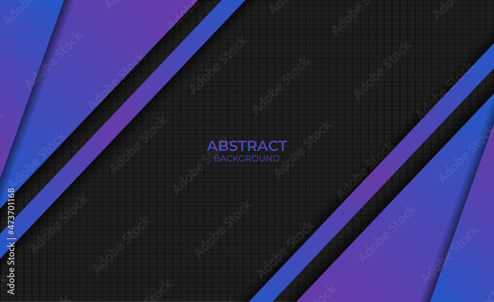 Design Gradient Abstract Purple Blue Background Style
