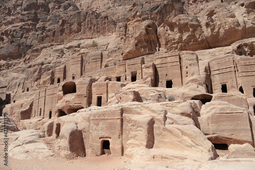 Tomb of 'Unayshu, Petra photo