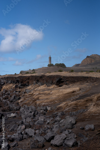 Portugal, Azores, Faial Island Volcano Capelinhos photo