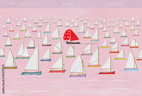 Differentiation in Business, True Colours / Catboats photo