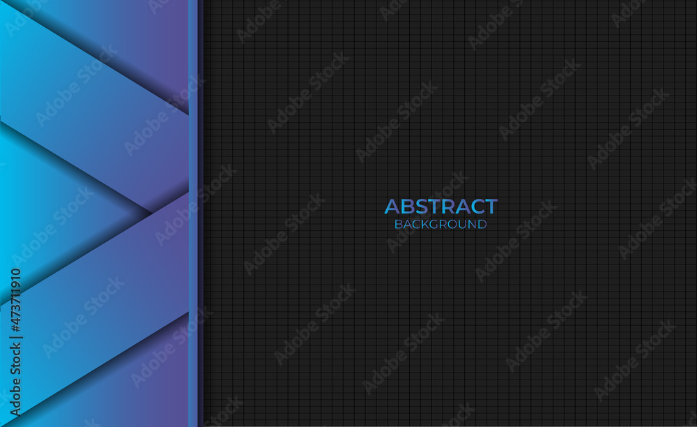 Abstract Modern Blue Gradient Color Background Design Style